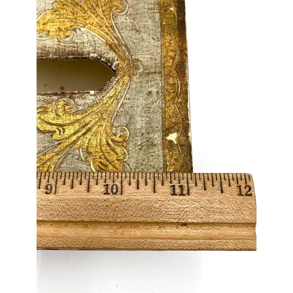 Florentine Tissue Box Cover: Gilded Gold & White, Hollywood Regency Decor